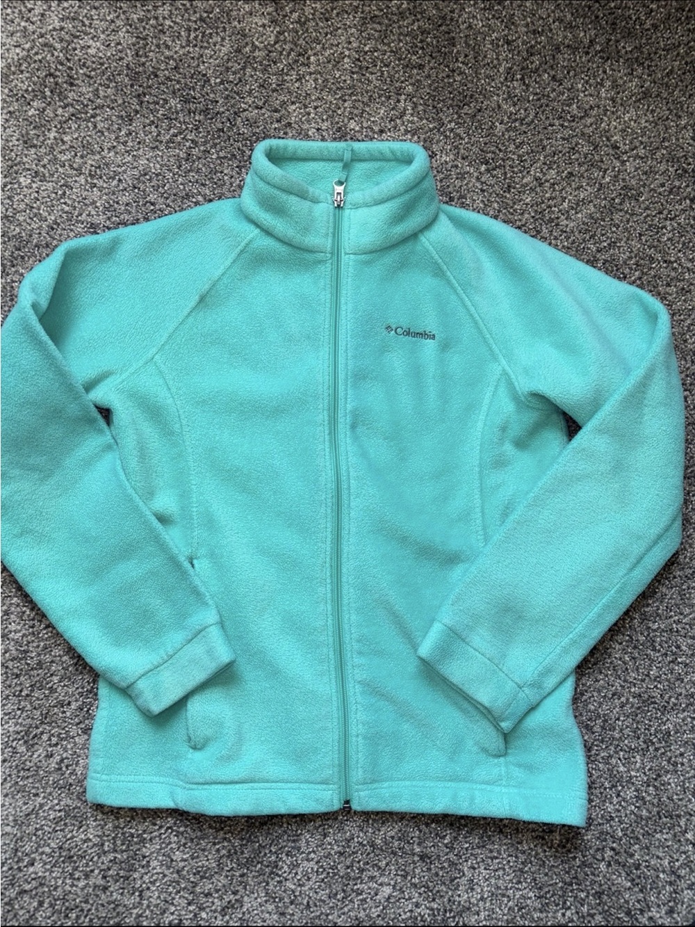 Columbia Kids' Teal Full-Zip Fleece Jacket